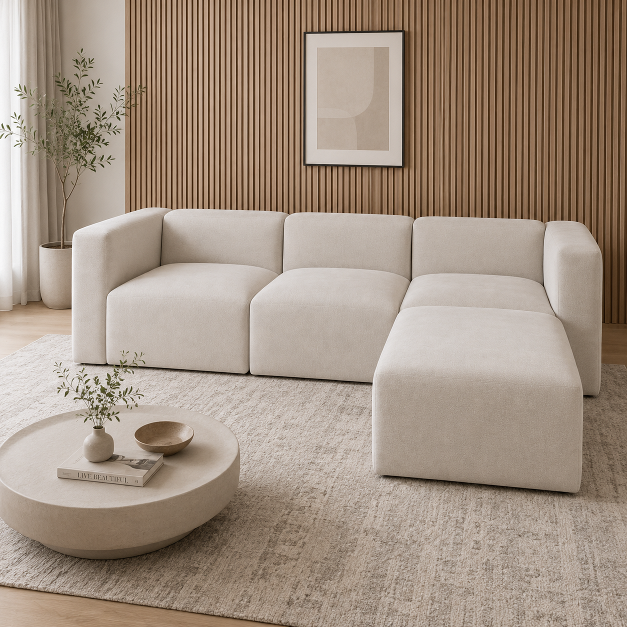 Nova Modular Couch shown in an interior setting