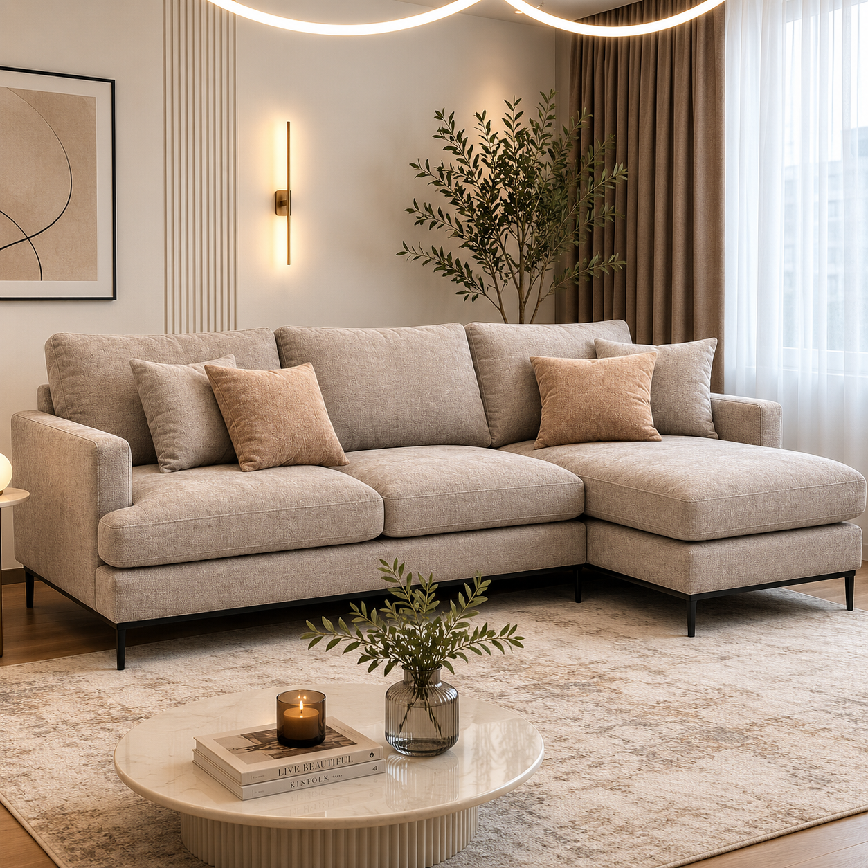 Harper Couch shown in an interior setting