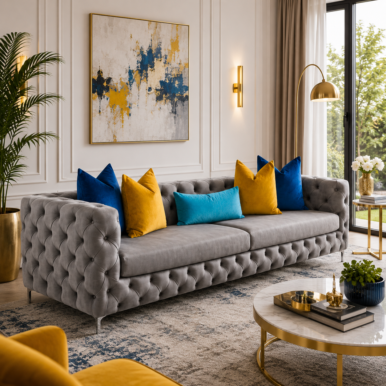 Valentina Couch shown in an interior setting