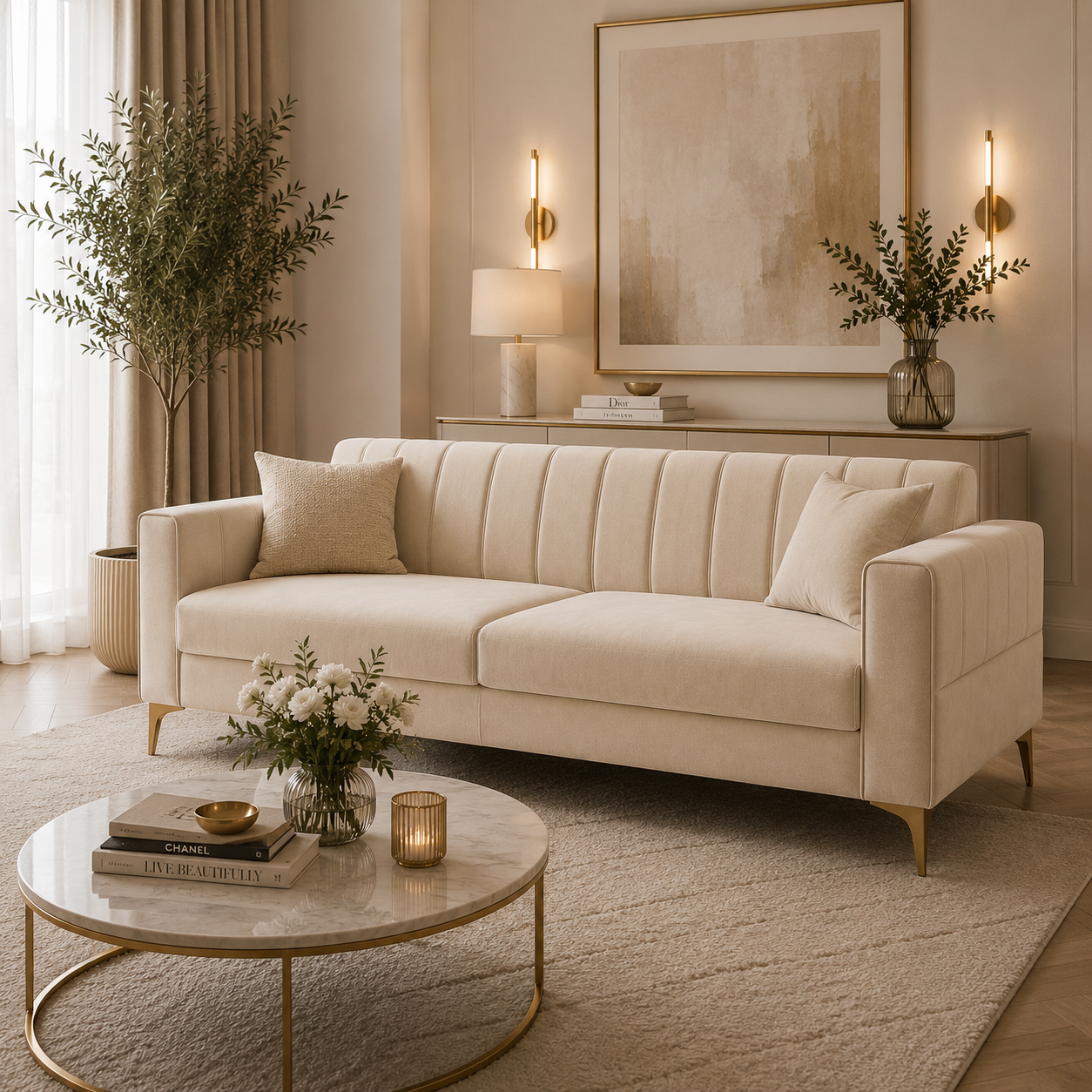 Montero Couch shown in an interior setting