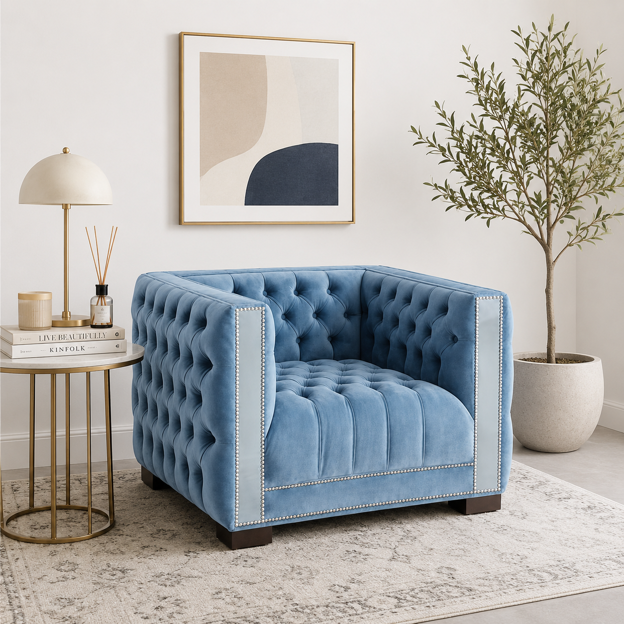 Rockwell Chair shown in an interior setting