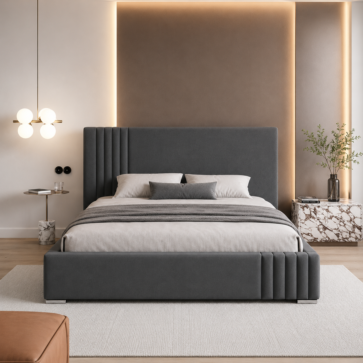 Westbury Bed shown in an interior setting
