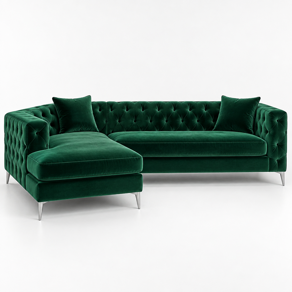 Emerald Regent Corner Couch